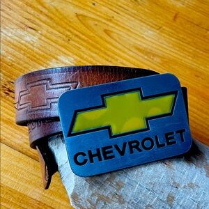 Chevrolet Leather Belt